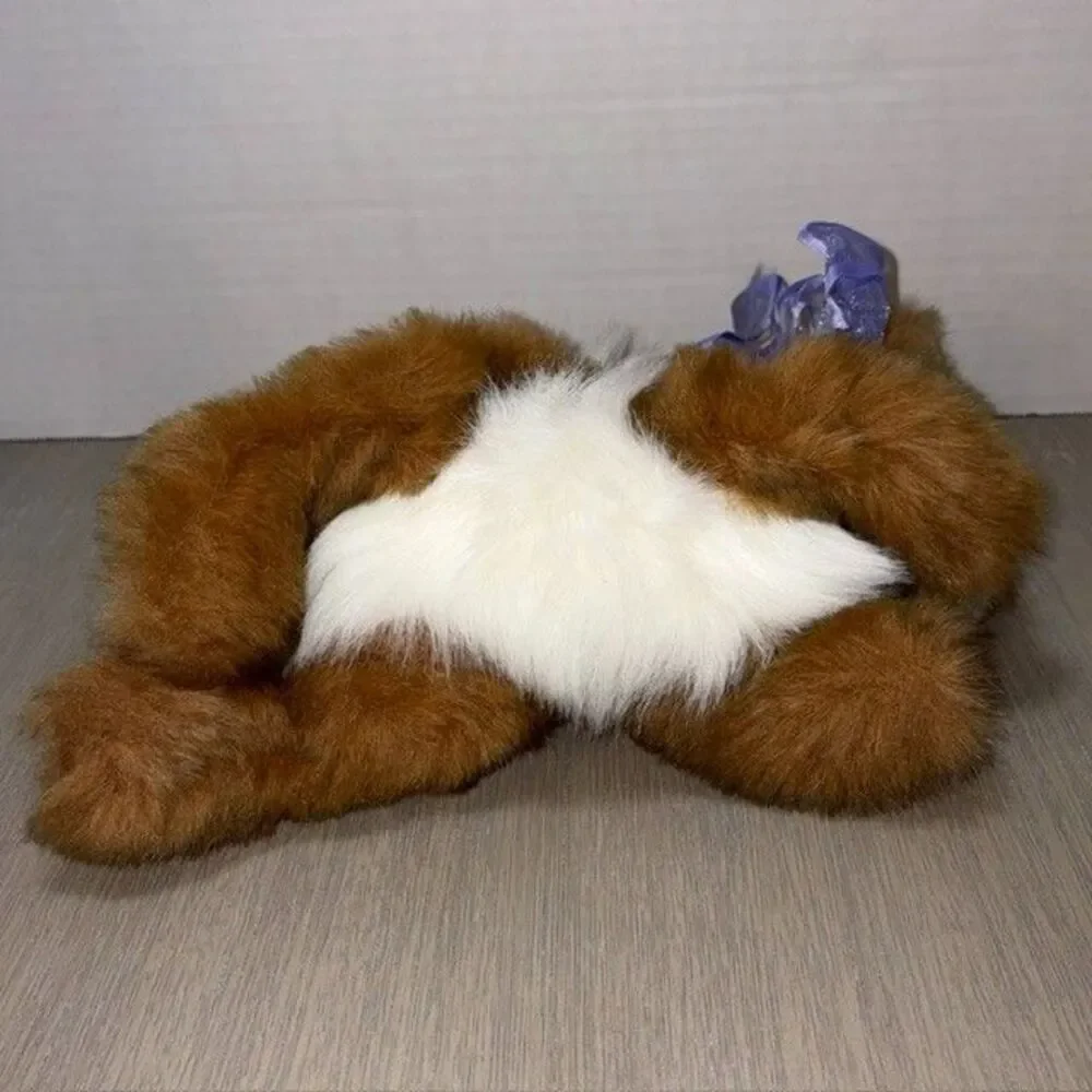 Vintage Purr-fection by MJC 1988 Baby Jasmin Brown Rabbit Plush with Tags 10